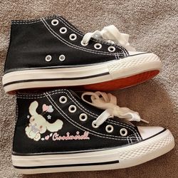 Sanrio Cinnamoroll Canvas High Top Sneakers - New