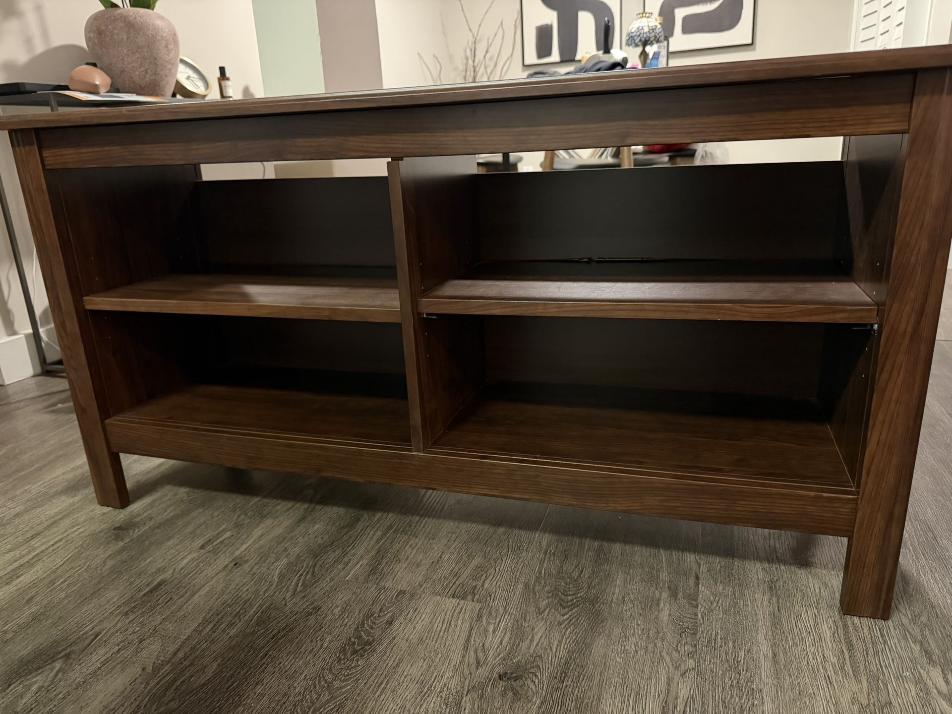 IKEA Brusali TV Stand – Brown Finish