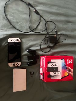 Nintendo switch OLED with extras