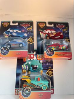 Pixar cars light up