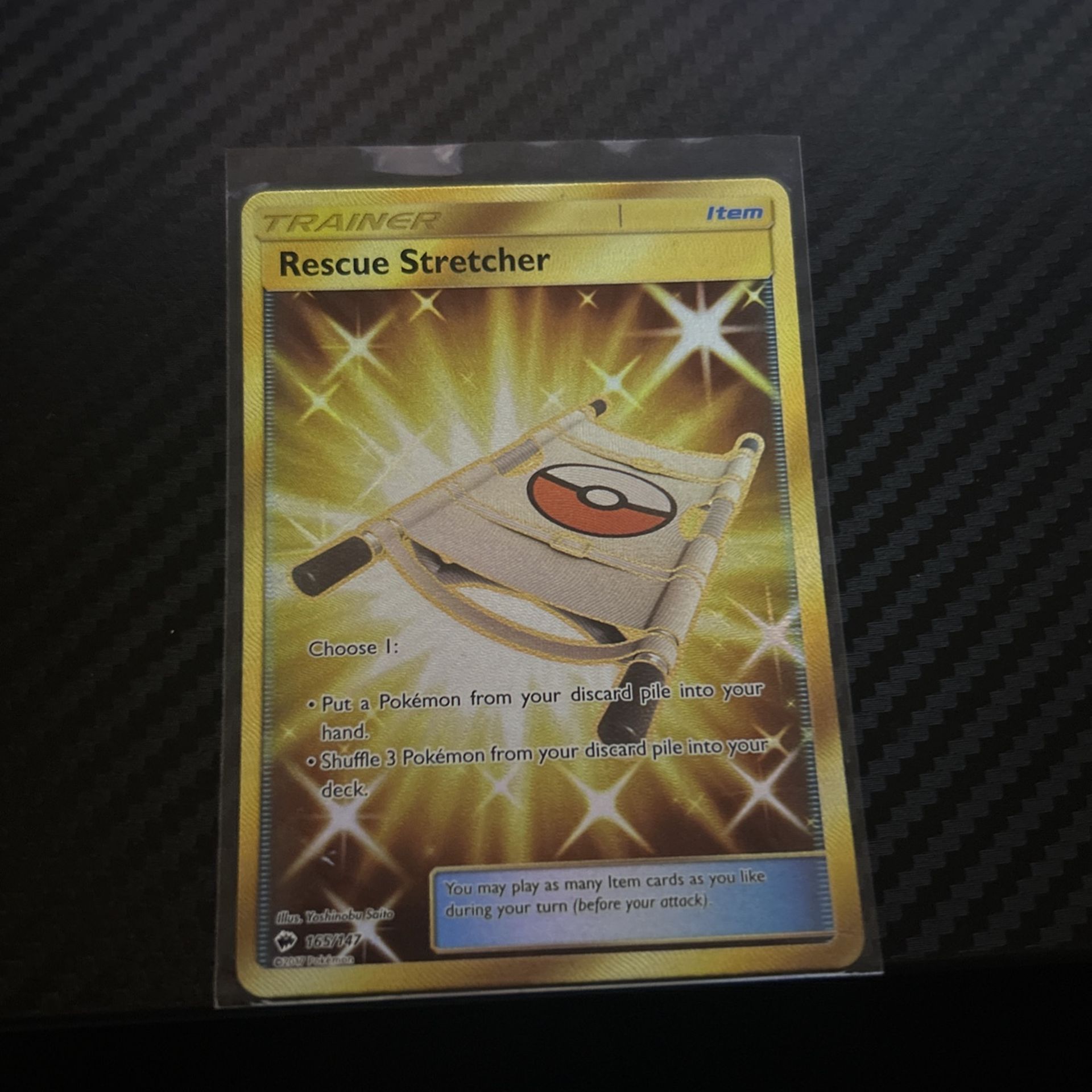 Pokemon rescue stretcher secret rare