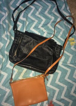 Two shoulder purses