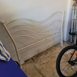 twin metal headboard