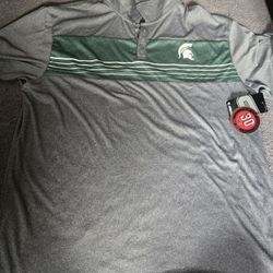 2xl Michigan State Polo Shirt
