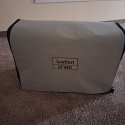 Ivation EZ-Bed, a portable air mattress that comes in a wheeled storage case