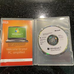 Microsoft Windows 7 Home Premium Full 64-Bit DVD MS WIN with Key