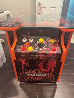Arcade gaming cocktail table style