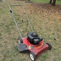 Vintage Murray 20" Push Lawn Mower w/ Tecumseh 3.0 HP Engine - As Is