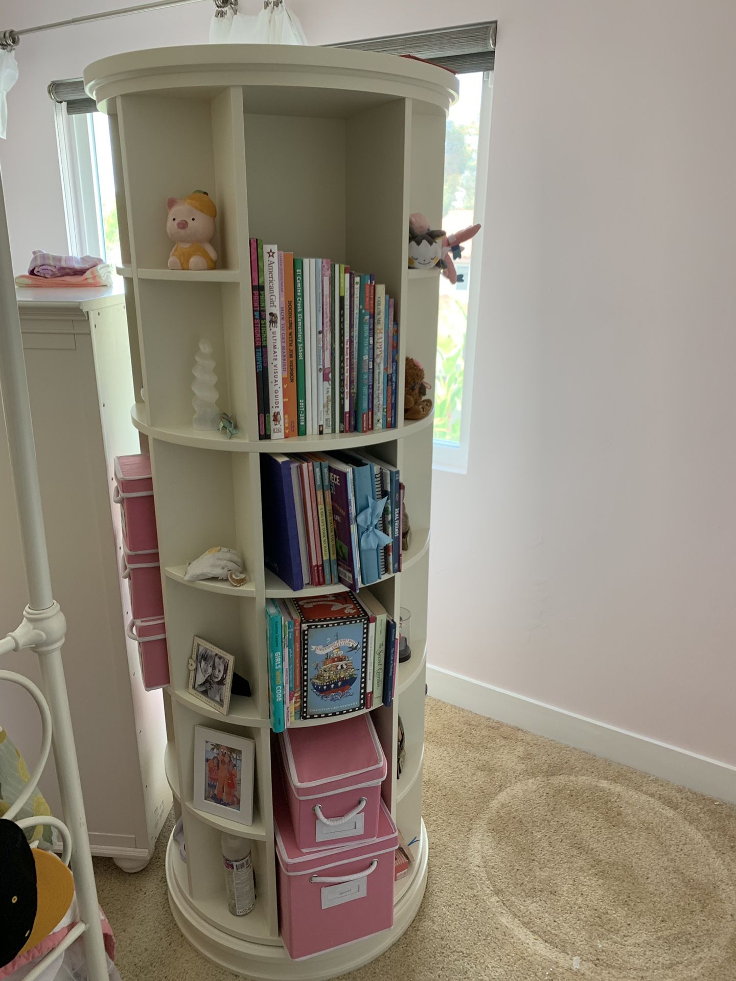 PBTeen Revolving Bookcase