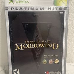 The Elder Scrolls III: Morrowind - Case and Disc (Microsoft Xbox)