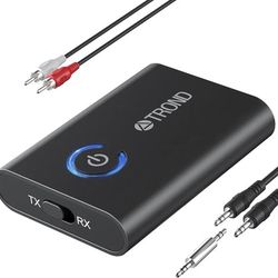 TROND Bluetooth 5.2 Wireless Transmitter/Receiver New Open Box