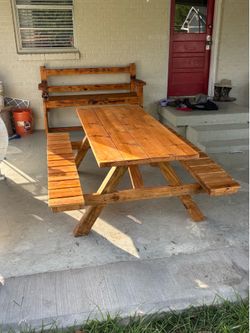 Mesa  de madera