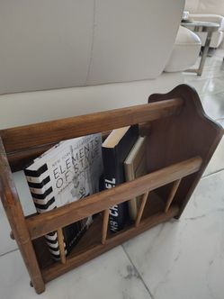 Basket for magazines or newspapers