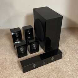 Samsung Home Theater Speakers + Subwoofer - OBO