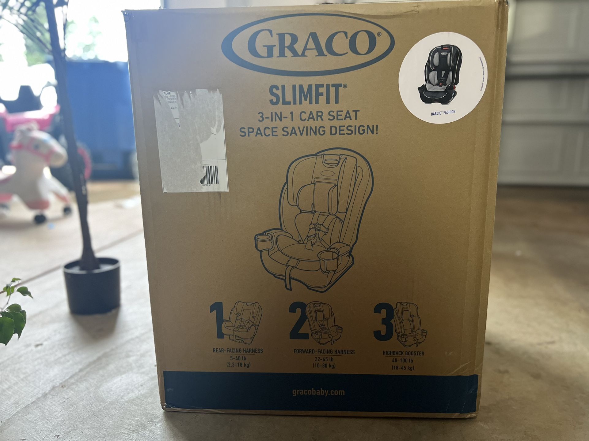 Brand New In Box Graco Slimfit 3 In 1