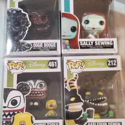 Nightmare Before Christmas Funko Pops 