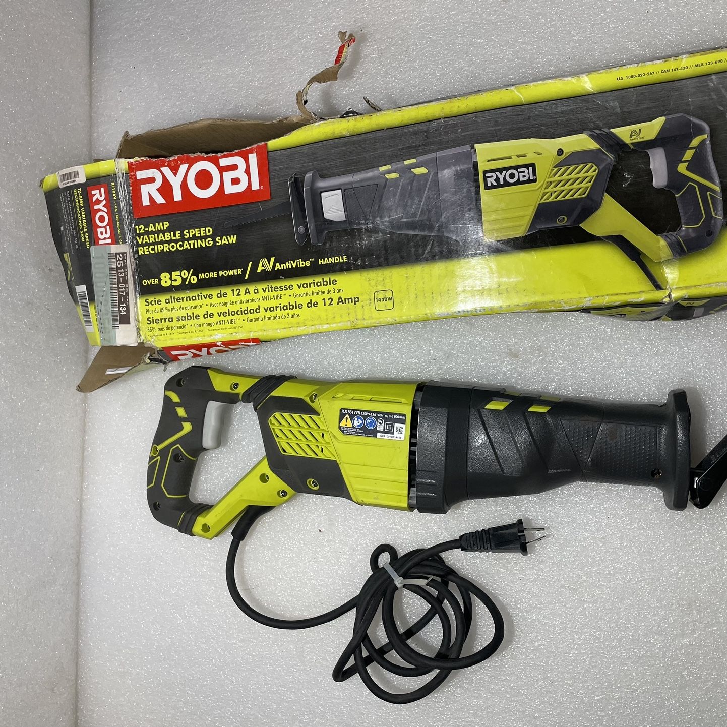 Ryobi rj1861vvn sale