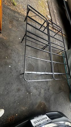 Black Metal Foldable Bed Frames
