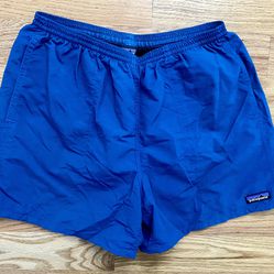 Men’s Patagonia Blue Drawstring Swim Shorts - M