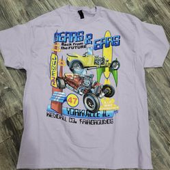 2022 Gears & Ears Car Show t shirt size XL