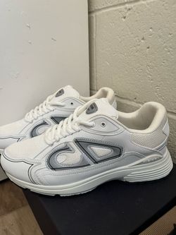 White Dior shoes