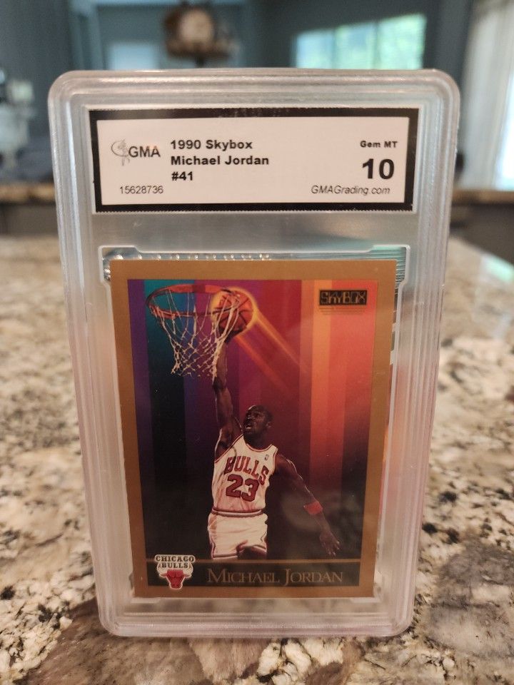 Michael Jordan 1990 Skybox GMA 10