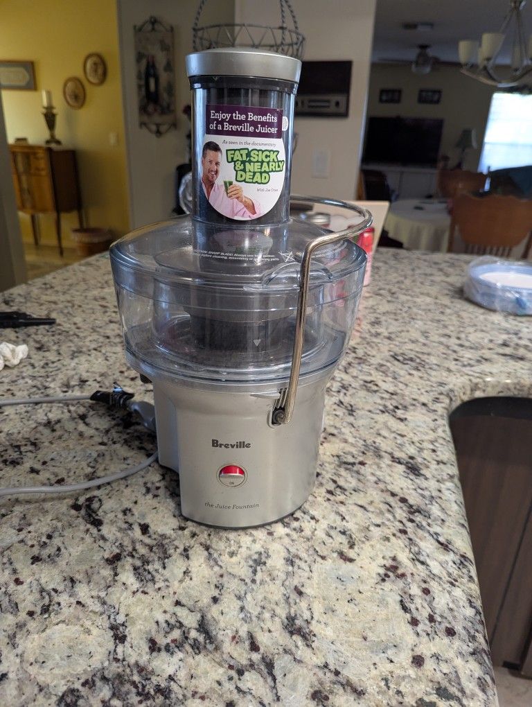 Breville ..Juice Fountain...Used 3 or 4 Times