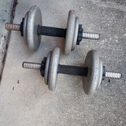 Pair Of Dumbbell Weights