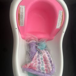 Pink Baby Tub 