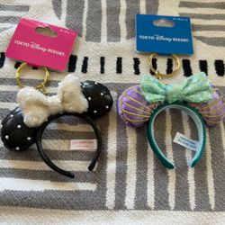 Tokyo Disney Keychain Headbands 