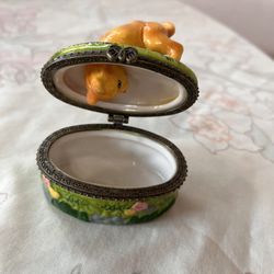 Small trinket box - Cat theme