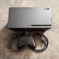 Xbox series X Carbon Black 1TB disc version