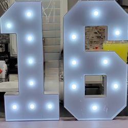 Large Marquee LED Numbers