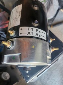 Golf cart motor