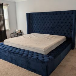 Adele King Size Platform Storage Bed