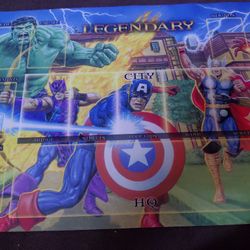 Legendary Deck Building Game Playmat