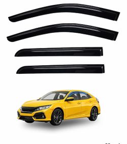 Civic Rain Guards Window Visors for Honda Civic Hatchback 2016-2021