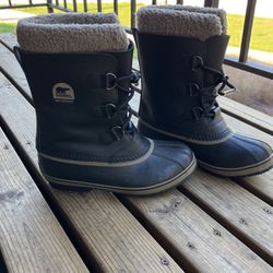 SOREL Leather Boots Youth Size 7