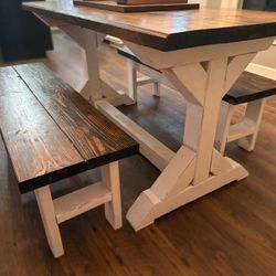 Farmhouse Dining Table 