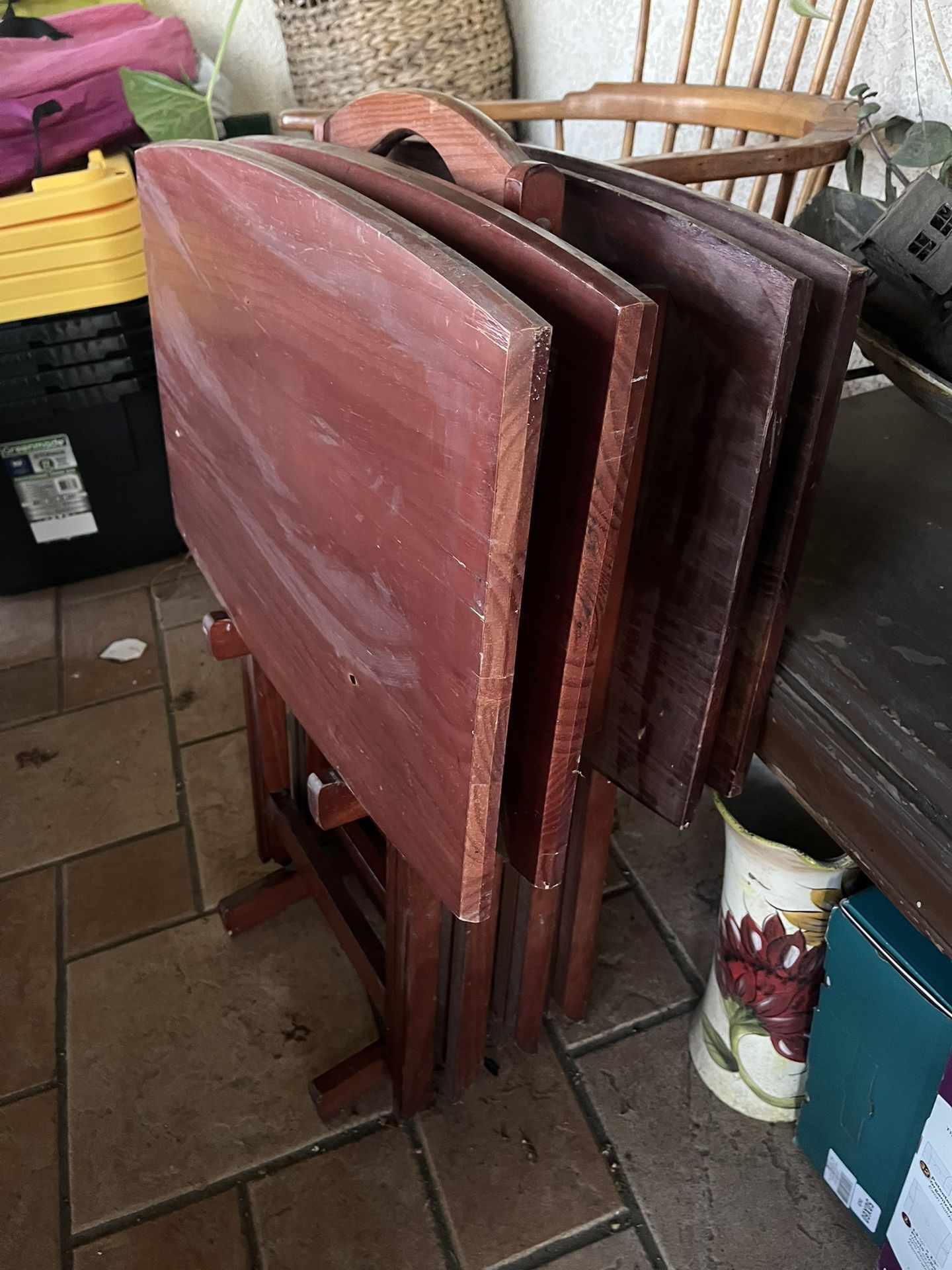 4 Foldable Lunch Tables all tables $45