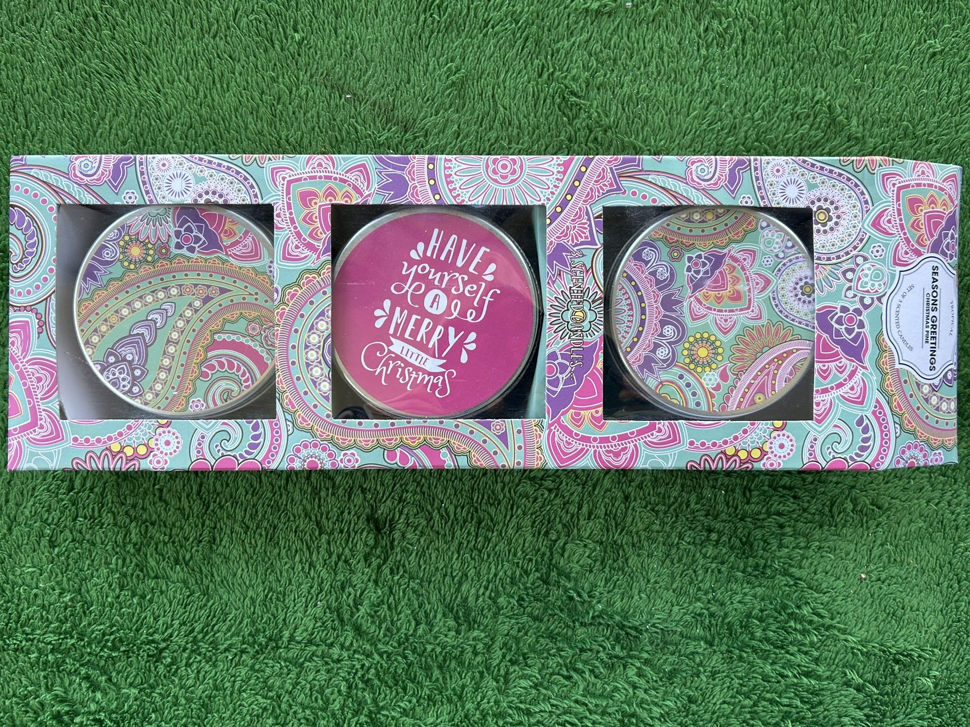 Christmas Candle Gift Box