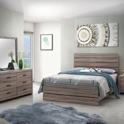 Brand New 4-piece Bedroom Set- Shop Now Pay Later 