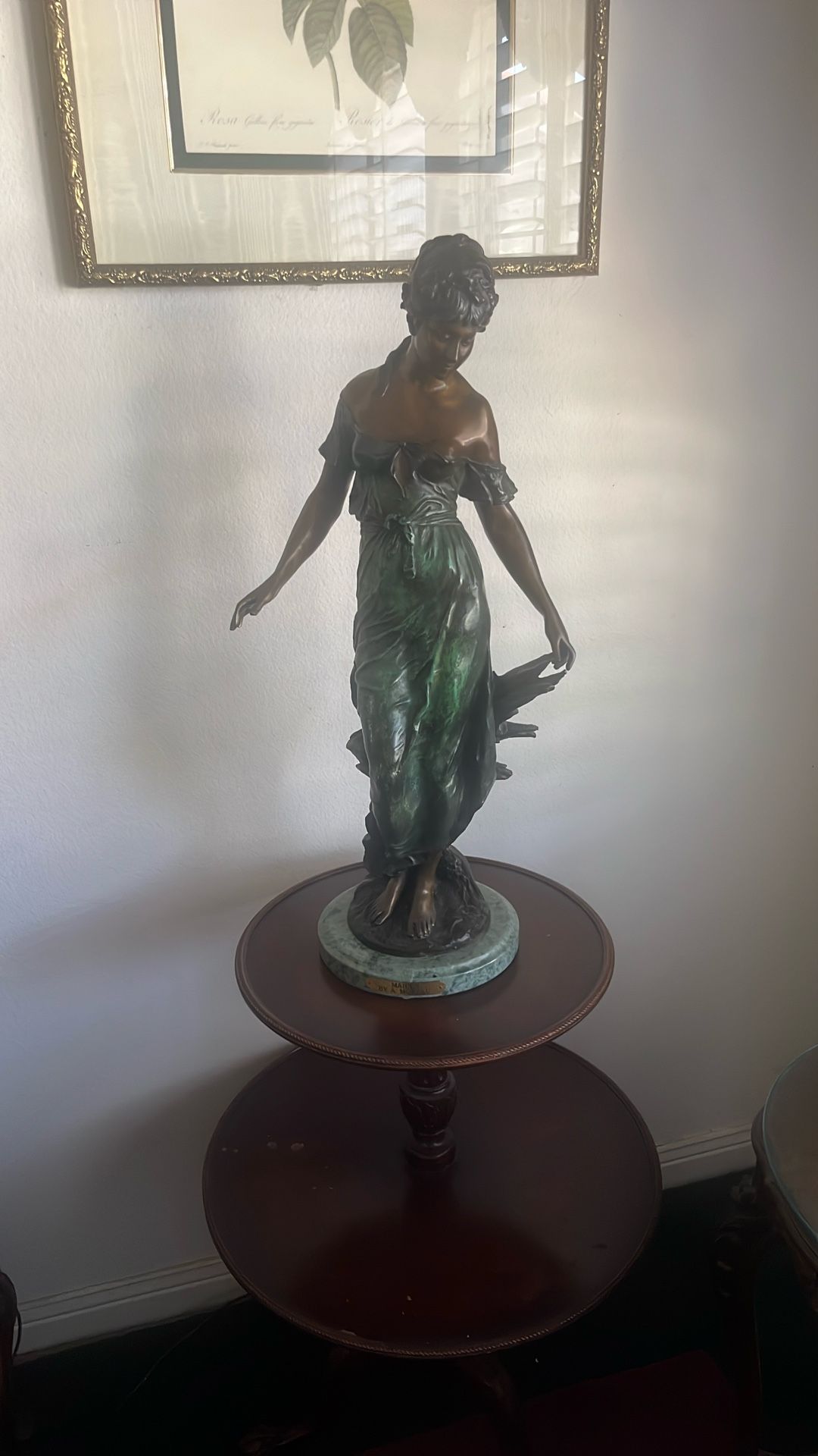 Bronze statue