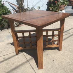 1960s Square Coffer Table