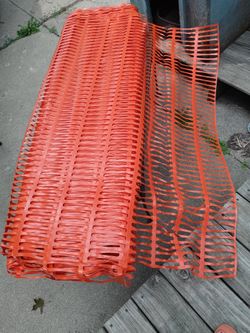 Sandbaggy - 1 Roll - 4 ft x 65 ft - Orange Safety Barrier Fence, Snow Fencing