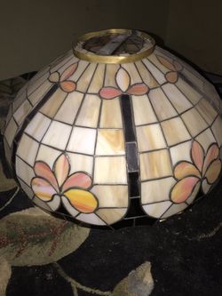 Beautiful Stained Glass Shade,$50