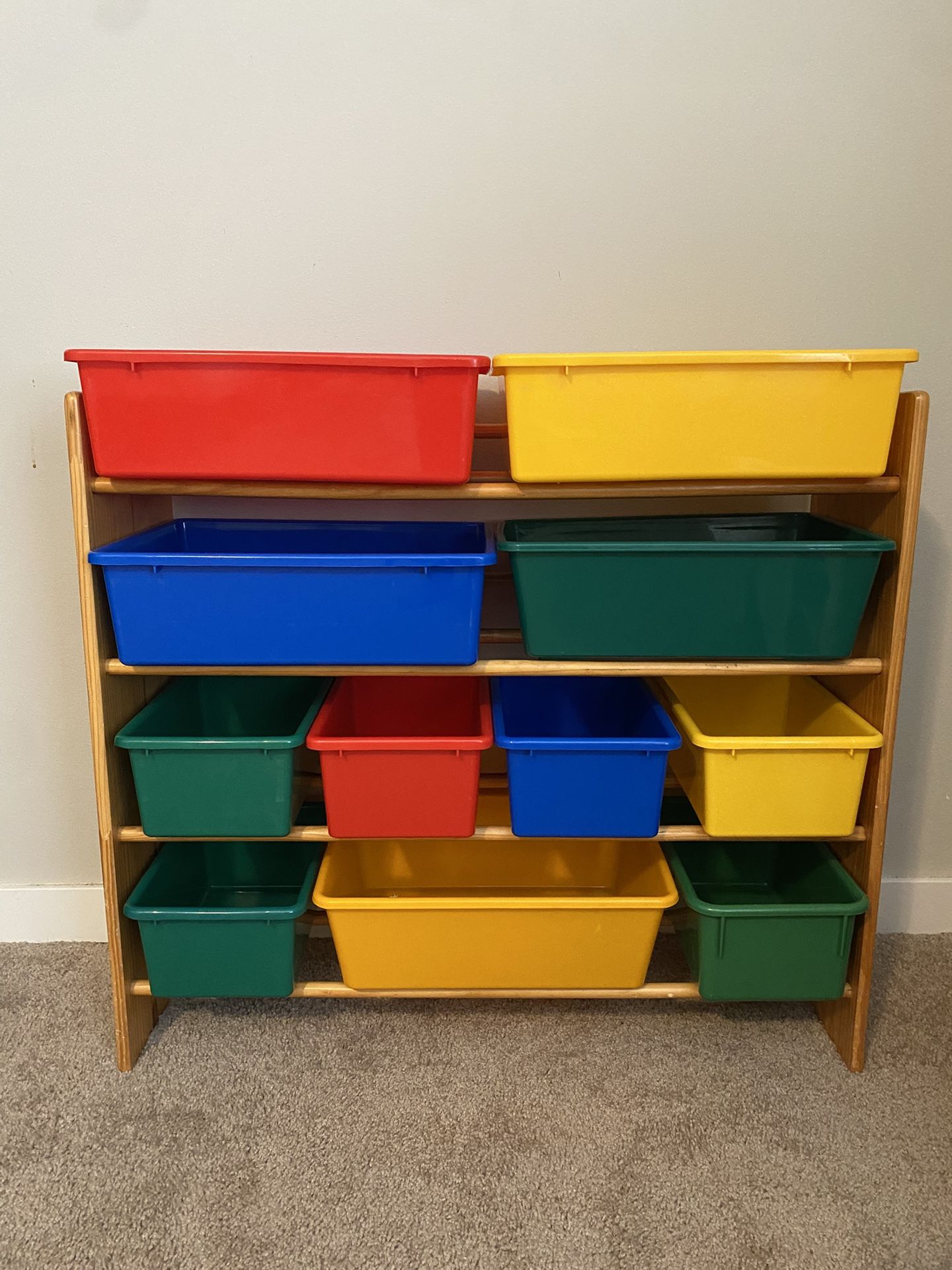 Toy Bin Organizer