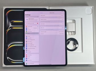 13-inches Apple iPad Pro  M4 1TB WiFi + Cellular (Unlocked) ~ 98% Battery Health