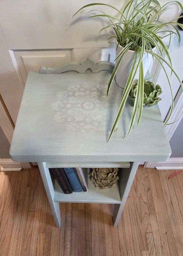 Vintage Telephone Stand/ Current Use Plant Stand