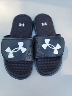 Size 1 Under Armour Slides